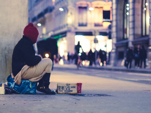 Homeless or extremely poor people